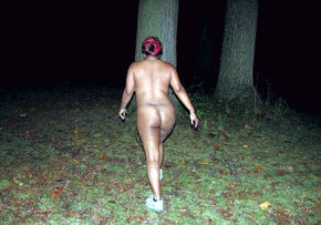 Sexy ebony woman in the forest, busty afro chicks always naked and sexy, always looking for cocks